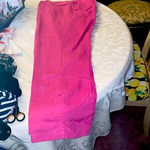 Jones, New York size 14 cargo pants in hot pink